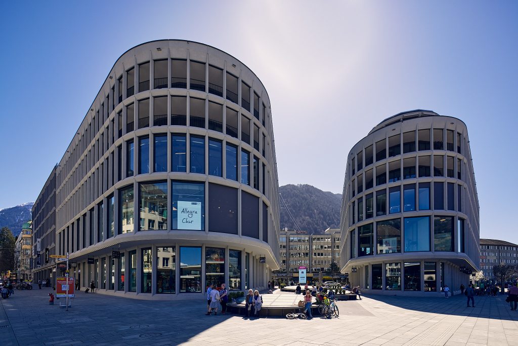 Einkaufszentrum Steinbock Chur Meier Tobler